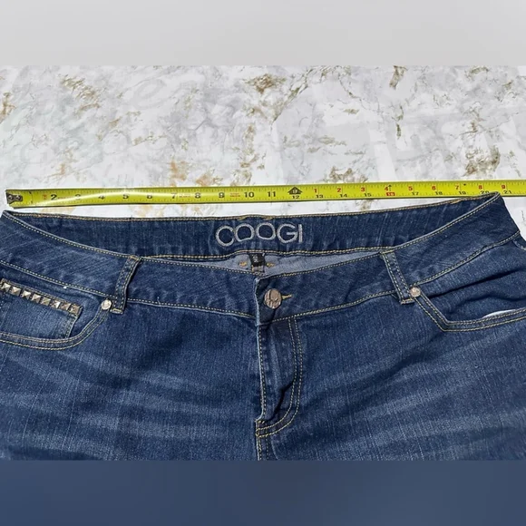 COOGI Blue Jeans with Silver Accents - Picture 3 of 10